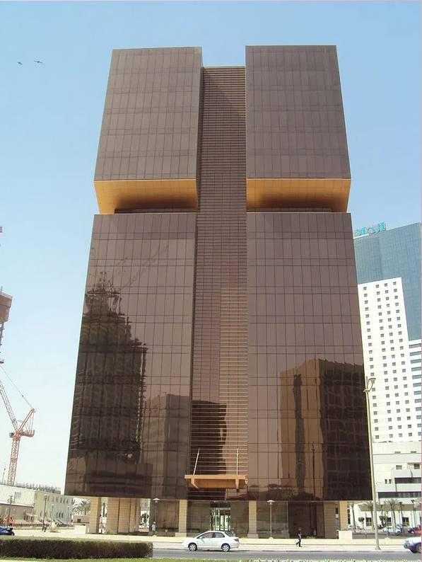 Tower facade